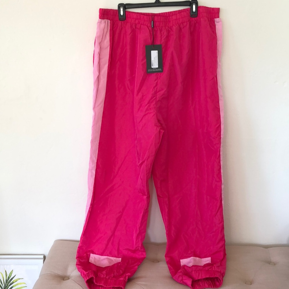 PLT Plus Size Hot Pink Joggers